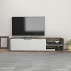 Comoda TV, Retricy, Krog, 160x35x36.8cm, 100% PAL melaminat, Wenge / Alb