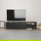 Comoda TV, Retricy, Krog, 160x35x36.8cm, 100% PAL melaminat, Wenge / Antracit