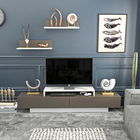 Comoda TV, Retricy, Lusi, 180x31x40cm, 100% PAL melaminat, Alb / Maro
