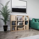 Corp biblioteca, Retricy, Randall, 120x25x93.6cm, 100% PAL melaminat, Stejar