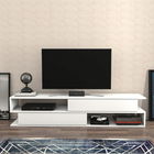 Comoda TV, Retricy, Cortez, 160x35.3x38.6cm, 100% PAL melaminat, Alb