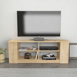 Comoda TV, Retricy, Space, 140x35x51.8cm, 100% PAL melaminat, Safir
