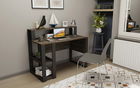Birou, Retricy, Queens, 120x59.6x95.2cm, 100% PAL melaminat, Wenge / Antracit