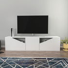 Comoda TV, Retricy, Carson, 160x35.3x40cm, 100% PAL melaminat, Alb