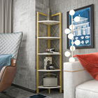 Corp biblioteca, Retricy, Remo, 30.5x33x160cm, 100% PAL melaminat, Aur