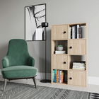 Corp biblioteca, Retricy, Tasso, 72x25x123.4cm, 100% PAL melaminat, Stejar