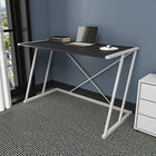Birou, Retricy, Adelaide, 114x60x75cm, 100% PAL melaminat, Alb / Antracit