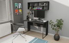 Birou, Retricy, Bronx, 120x59.6x114.2cm, 100% PAL melaminat, Antracit
