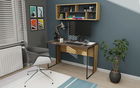 Birou, Retricy, Bronx, 120x59.6x114.2cm, 100% PAL melaminat, Wenge / Stejar