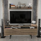 Comoda TV, Retricy, Ola, 160x35x64.5cm, 100% PAL melaminat, Nuc