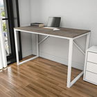 Birou, Retricy, Layton, 120x60x74cm, 100% PAL melaminat, Alb / Gri inchis