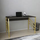 Birou, Retricy, Josephine, 120x60x74.8cm, 100% PAL melaminat, Aur / Gri inchis