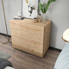Dulap, Retricy, Lines, 90x45x81.6cm, 100% PAL melaminat, Stejar