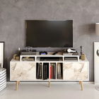Comoda TV, Retricy, Char, 160x35x70.8cm, 100% PAL melaminat, Alb