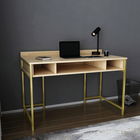 Birou, Retricy, Alma, 120x60x74.8cm, 100% PAL melaminat, Aur / Stejar