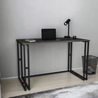 Birou, Retricy, Kane, 120x60x74.8cm, 100% PAL melaminat, Negru / Gri inchis
