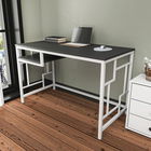 Birou, Retricy, Kennesaw, 120x60x74.8cm, 100% PAL melaminat, Alb / Antracit