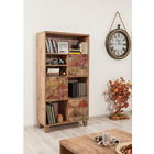 Corp biblioteca, Sapphire, Marina Flora, 80x155x36cm, 100% PAL melaminat, Pinul Atlantic