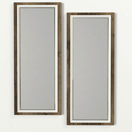 Oglinda decorativa, Tera Home, Sansa, 29.5x70x1.8cm, 100% PAL melaminat, Lydia