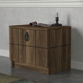 Noptiera, Tera Home, Lost, 49x41x35cm, 100% PAL melaminat, Nuc