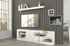 Comoda TV, Tera Home, Cascade, Cm, 100% PAL melaminat, Alb