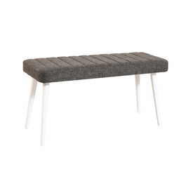 Bancă, Vella, Stormi 1053, Cm, Cadru: METAL, Alb / Antracit