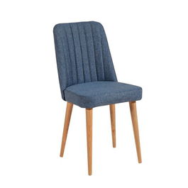 Scaun, Vella, Stormi 1048, 100x48x39cm, Cadru: METAL, Pinul Atlantic / Albastru marin
