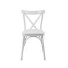 Scaun, Vella, Oliver Chair, 46x87x48cm, 100% PAL melaminat, Alb