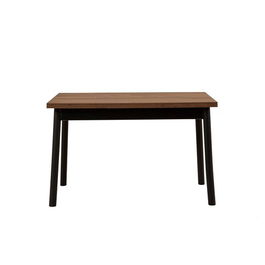 Masă, Vella, Oliver Sbt, 120x75x75cm, 100% PAL melaminat, Negru