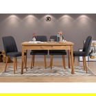 Set masa si scaune 5 piese, Vella, Costa 1053, 100% PAL melaminat, Pinul Atlantic / Antracit