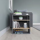 Masuta, Zena Home, Harper, 60x65x30cm, 100% PAL melaminat, Antracit / Stejar