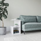 Masuta, Zena Home, Larmon, 36x64x60cm, 100% PAL melaminat, Alb
