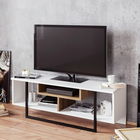 Comoda TV, Zena Home, Asal (120), Cm, 100% PAL melaminat, Alb / Negru / Stejar