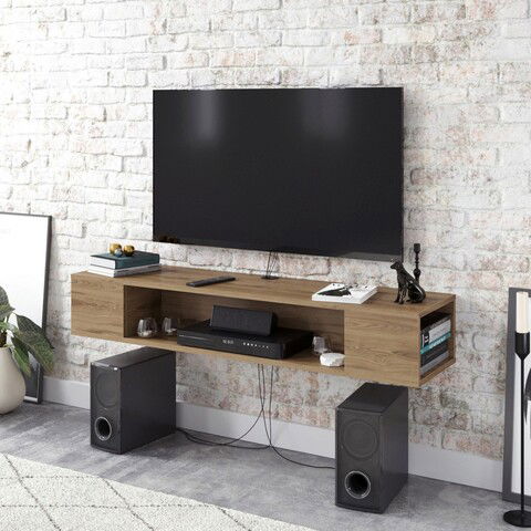 Comoda TV, Zena Home, Peti, Cm, 100% PAL melaminat, Nuc