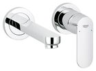 Baterie lavoar Grohe Eurosmart Cosmopolitan de perete fara ventil montaj incastrat - parte exterioara necesita corp ingropat pentru functionare