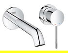 Baterie lavoar Grohe Essence New M din 2 elemente de perete montaj incastrat necesita corp ingropat