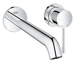 Baterie lavoar Grohe Essence New L din 2 elemente de perete montaj incastrat necesita corp ingropat