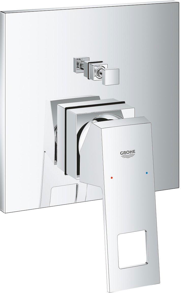 Baterie cada - dus Grohe Eurocube cu montaj incastrat necesita corp ingropat crom