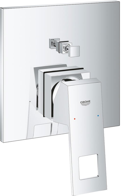 Baterie cada - dus Grohe Eurocube cu montaj incastrat necesita corp ingropat crom