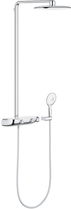 Coloana de dus Grohe RainShower System SmartControl Mono 360 cu baterie termostatata moon white