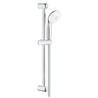 Set de dus Grohe Tempesta 100 para de dus cu 3 jeturi furtun 175cm si bara de 60cm crom