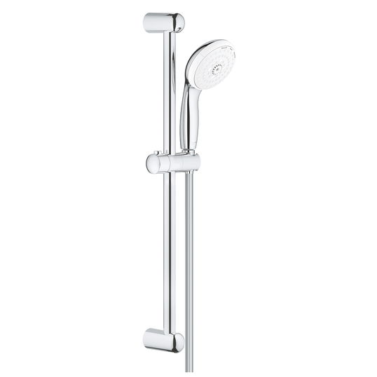 Set de dus Grohe Tempesta 100 para de dus cu 3 jeturi furtun 175cm si bara de 60cm crom