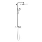 Coloana de dus Grohe Rainshower SmartActive 310 cu baterie termostatata 111cm crom