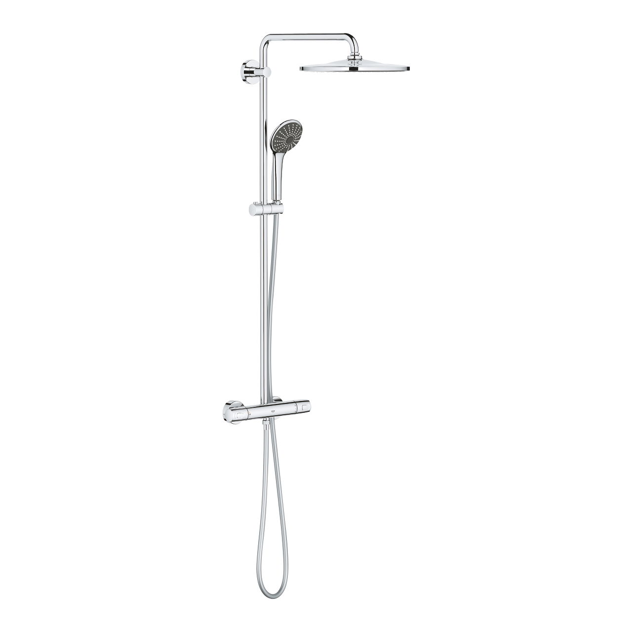 Coloana de dus Grohe Vitalio Joy System 310 CoolTouch cu baterie termostatata crom