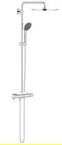 Coloana de dus Grohe Vitalio Joy System 310 cu baterie termostatata savoniera crom