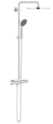 Coloana de dus Grohe Vitalio Joy System 310 cu baterie termostatata savoniera crom