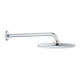 Palarie de dus Grohe Tempesta 250 1 jet cu brat de dus 38cm de perete 9.5 l/min crom