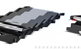 Grill electric, Heinner, 2000 W, 29x23 cm, negru