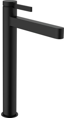 Baterie lavoar Hansgrohe Finoris 260 ventil push-open pentru lavoar tip bol negru mat