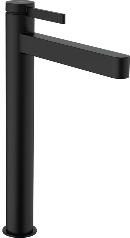 Baterie lavoar Hansgrohe Finoris 260 ventil push-open pentru lavoar tip bol negru mat